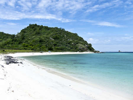 Beach at Rin island Pattaya Thailandの写真素材