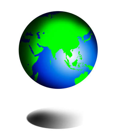 model of globeの写真素材