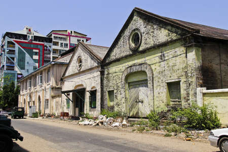 Old building in Myanmarの写真素材