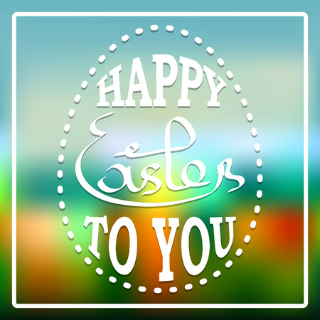 Easter poster. illustration.のイラスト素材