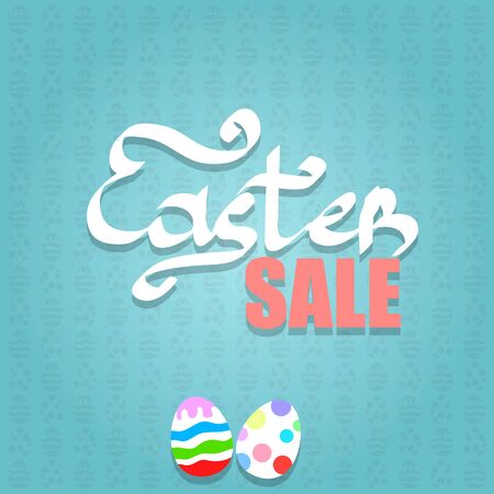 Easter Sale Background. Easter Card.のイラスト素材
