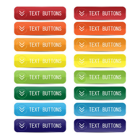 buttons Color included For web design