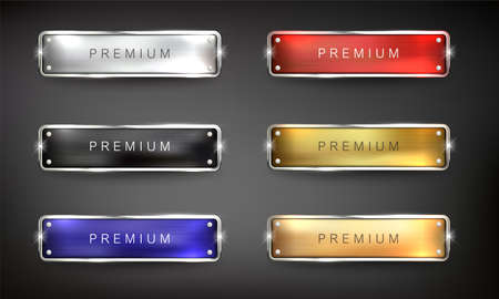 Button web price table packのイラスト素材