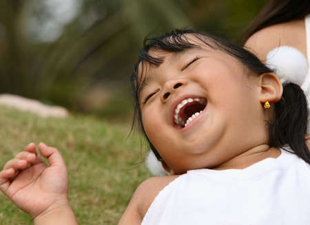 Laughing Childの写真素材