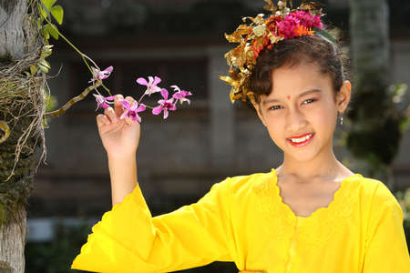 Balinese Girl の写真素材