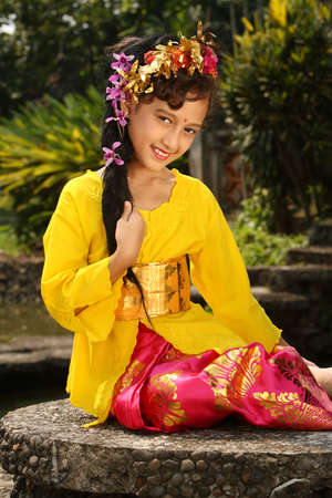 Balinese Girlの写真素材