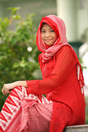 Muslim Girlの写真素材