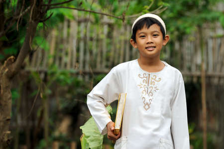 Muslim Boyの写真素材