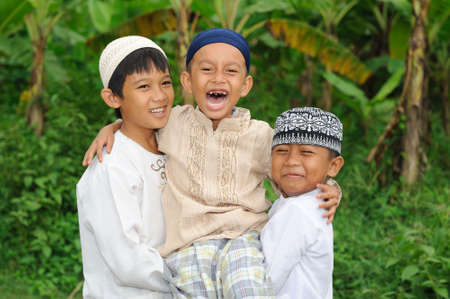 Playful kidsの写真素材