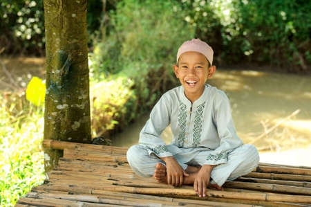 Muslim Childの写真素材