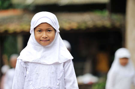 Muslim Childの写真素材