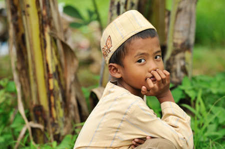 Indonesian Childの写真素材