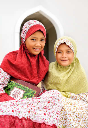 Muslim Childrenの写真素材