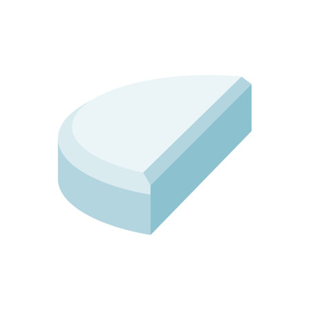medical pill vector illustration in flat style designのイラスト素材