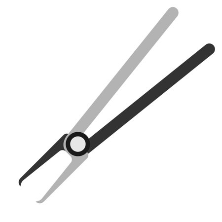 tooth pliers icon vector illustrationのイラスト素材