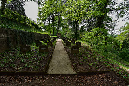 The church cemetery in the Hill 1-Sighisoara