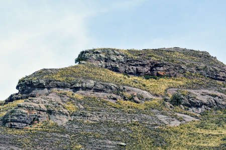 The Andes Mountains-Peru are the longest mountain range in the world. They stretch along the west coast of South America through Venezuela, Colombia, Ecuador, Peru, Bolivia, Argentina and Chile.の写真素材