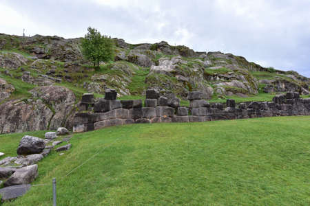 Sacsayhuaman Incan wall complex
The stones of this Incan wall complex fit together so well you...