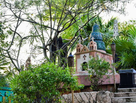 Xcaret Park- Riviera Maya -Mexico-cemetery is a theme park,a resort and an ecotourism development located in the Riviera Maya,a portion of theCaribbean coast from the Mexican state ofQuintana Roo.のeditorial素材