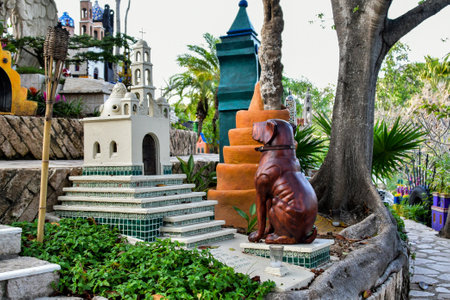 Xcaret Park- Riviera Maya -Mexico-cemetery is a theme park,a resort and an ecotourism development located in the Riviera Maya,a portion of theCaribbean coast from the Mexican state ofQuintana Roo.のeditorial素材