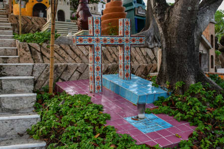 Xcaret Park- Riviera Maya -Mexico-cemetery is a theme park,a resort and an ecotourism development located in the Riviera Maya,a portion of theCaribbean coast from the Mexican state ofQuintana Roo.のeditorial素材