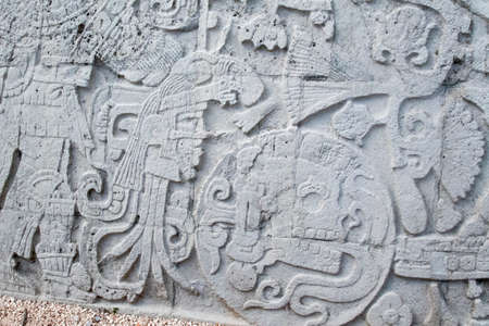 Chichen Itza Archaeological Complex-architectural details ChichenItza includes several stone...