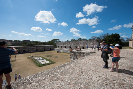 Uxmal Archaeological Complex is the best preserved Mayan remains in Yucatan Peninsula.Representative...