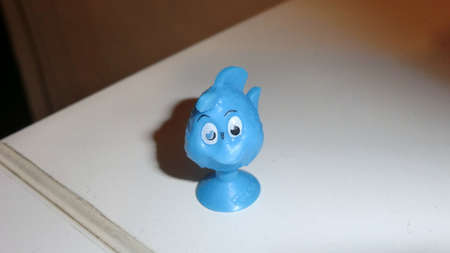 Silicone figurines represent different animals and fish are brightly colored and are very popular...