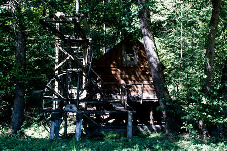 medieval water mill It is a mill built of wood and supported by stone or wooden poles as the case...
