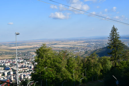 Landscape view of the city of Mtskheta, Georgia.