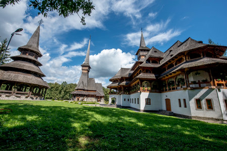 Beautiful architecture of Bali, Indonesiaの写真素材