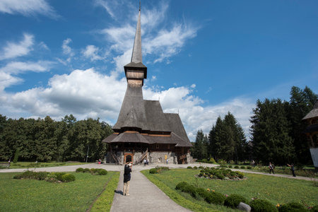 The wooden church in Zakopane, Poland.