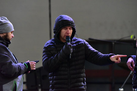 The concert of the Romanian pop-techno band Shrovetide