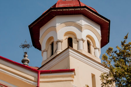 Church of St. Mary Magdalene in the center of Vilnius, Lithuaniaの写真素材