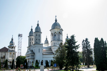Cathedral of Our Lady of Kazan in Tbilisi, Georgiaの写真素材