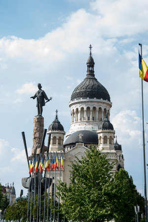 Cathedral of Christ the Savior in Sofia, Bulgaria.の写真素材
