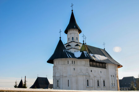 Church of the Transfiguration of the Blessed Virgin Mary in Hadambu Romaniaの写真素材