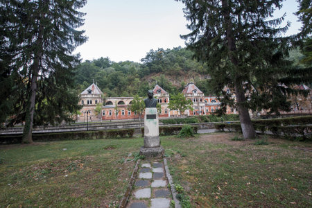 View of the old building in the cityの写真素材