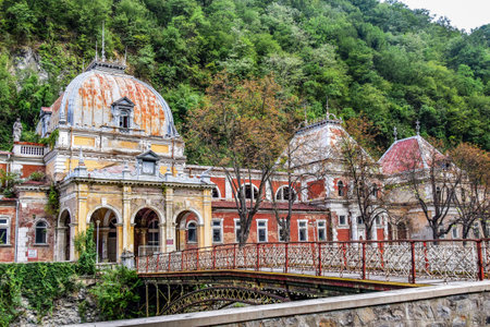 Tbilisi, Georgia. Old town of Tbilisi, the capital of Georgiaの写真素材
