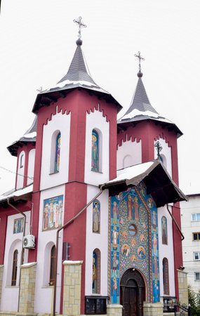 Church of the Transfiguration of the Blessed Virgin Mary in Sarajevoの写真素材