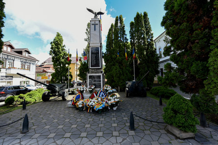 Monument to the soldiers of the Great Patriotic War in Tbilisi.の写真素材