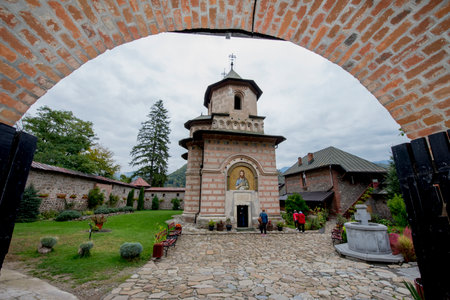 View from the entrance to the Church of St. Francis of Assisi.