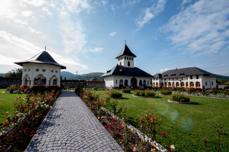 View of the castle in Bled, Slovenia