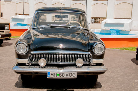 Classic car exhibition - Old Romanian cars.