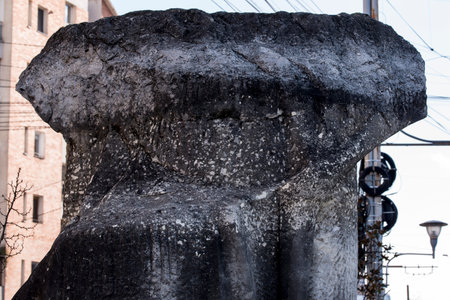 Sculpture in the city of Kislovodskの写真素材