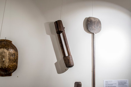 Piece of art at the universal exhibition on the theme of food in Milan