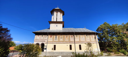 Panoramic view of the Church of St. Francis of Assisi in Sarajevo, Bosnia and Herzegovina