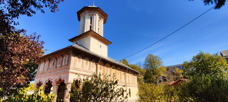 Panoramic view of the Church of St. John the Baptist