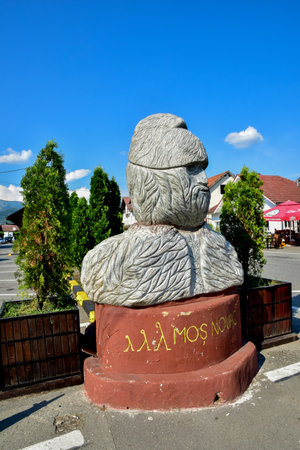 Sculpture in Zakopane, Polandの写真素材