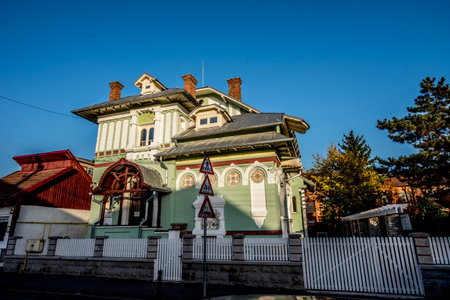 Old house in Kolobrzegの写真素材